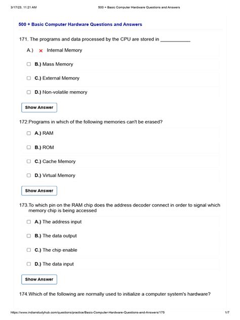 Computer Hardware Questions 的图像结果