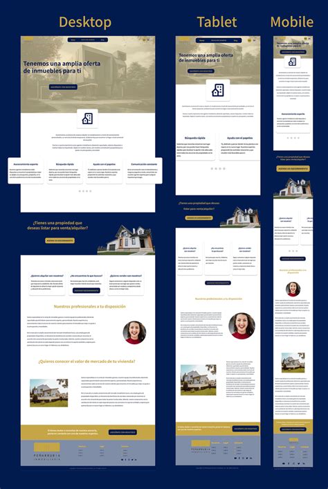Diseño de Página Web y diseño responsivo | Freelancer