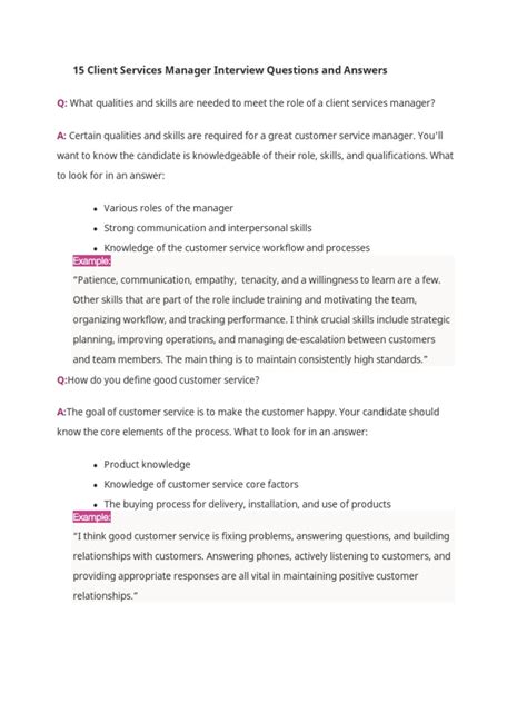 Client Interview Questions and Answers 的图像结果