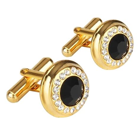 Buy Shining Jewel - By Shivansh Shining Jewel Gold Plated Cufflinks For ...