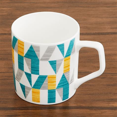 Buy Corsica Set of 6 Bone China Coffee Mugs - 230ml from Corsica by ...
