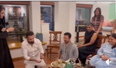 Before introducing Gauri Spratt, Aamir Khan attended Irfan Pathan's ...
