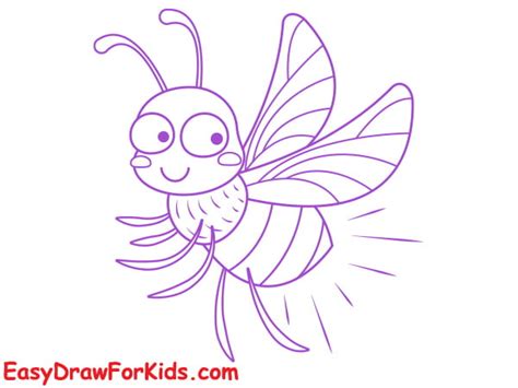 How To Draw A Firefly - 9 Steps (With Pictures)