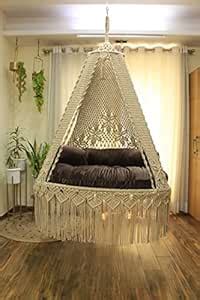 fall for flora Cotton Daali Swing Double Seater Swing Hanging Hammock ...