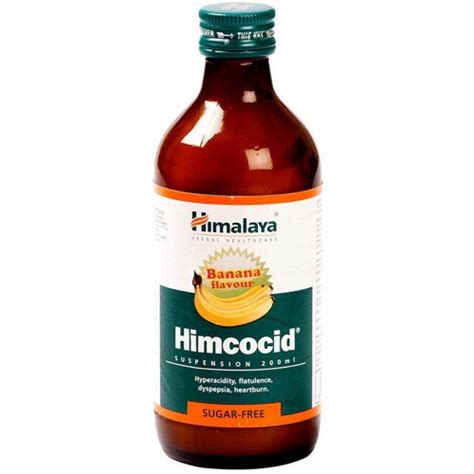 Himalaya Himcocid Banana Syrup - 200 ml : Buy Himalaya Himcocid Banana ...