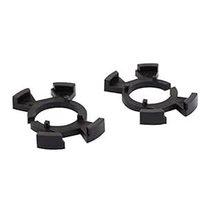 QGT Automotive Parts 1 Pair H1 LED Headlight Bulb Retainers Holder ...