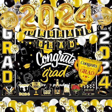 WINDALY Graduation Party Decorations 2024, Graduation India | Ubuy