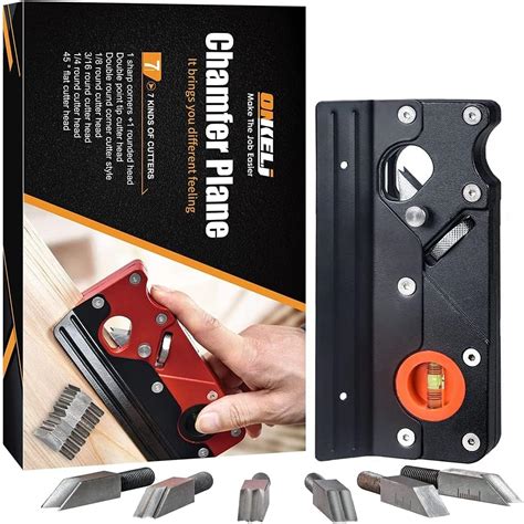 Buy VRBOSHA Chamfer Plane with Backer Woodworking Hand Planer for Quick ...