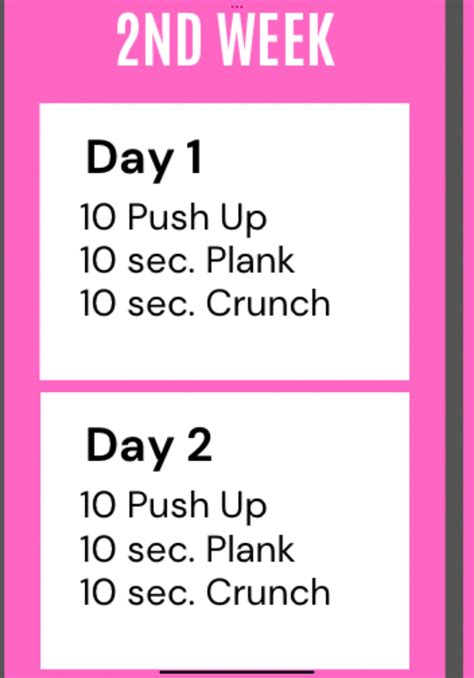 Four Weeks Exercise Plan 的图像结果