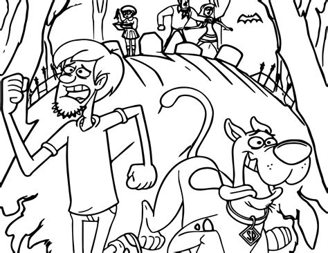 Scooby Doo Halloween Coloring Pages at GetColorings.com | Free ...
