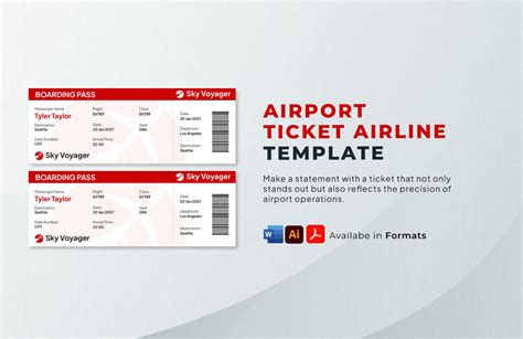 Free Airline Templates to Edit Online