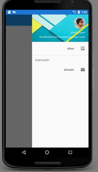 Image result for Android Menu Group Items