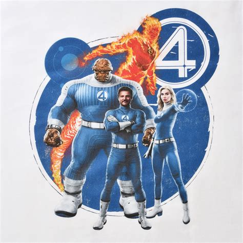 Fantastic Four - Group T-Shirt white | Elbenwald