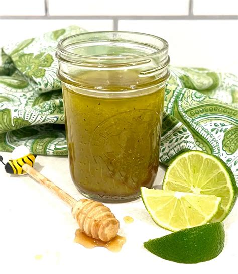 Honey Lime Vinaigrette Recipe - Swirls of Flavor