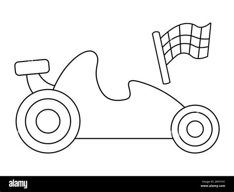 Racing Car Clip Art Black And White