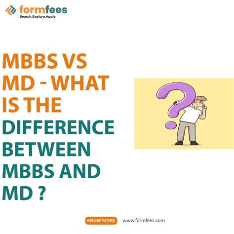 MBBS VS MD – What is the Difference Between MBBS and MD? – Formfees