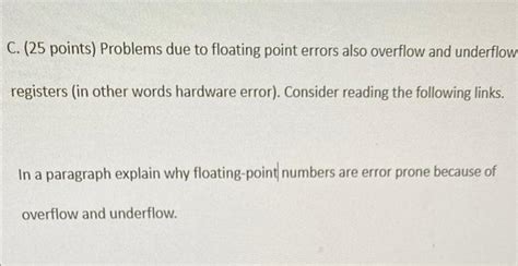 Image result for Floating Point Errors