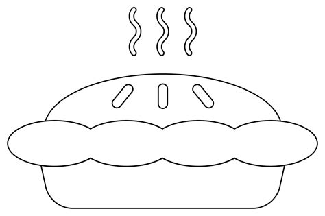 Pumpkin Pie coloring page - ColouringPages