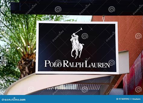 Polo Ralph Lauren Logo editorial photography. Image of buyer - 97409992