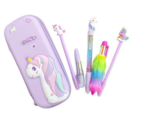 The Million Dollar Ace Unicorn Combo - Pack of 6 / Unicorn 3-D Pencil ...