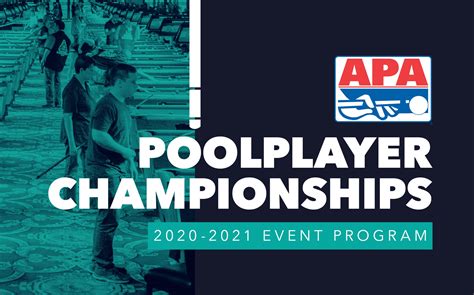 2020-2021 Poolplayer Championships Event Program - American Poolplayers ...