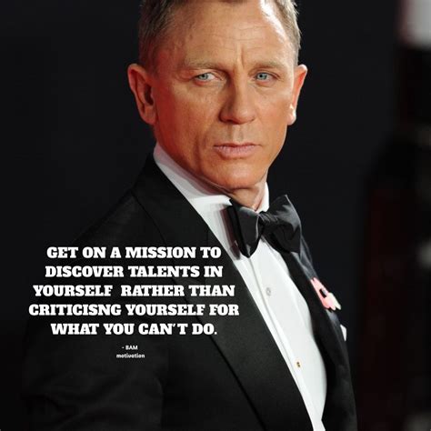 James Bond Daniel Craig Quotes