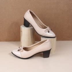 Buy Mochi Women Dark-Beige Formal Pumps Online | SKU: 31-5136-89-36 ...
