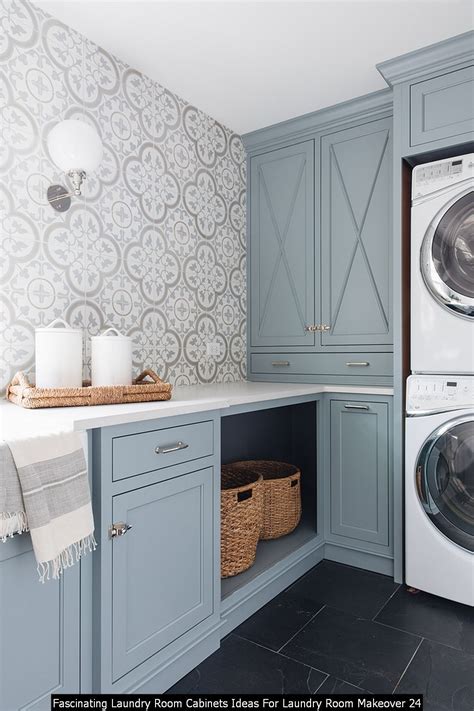 20+ Fascinating Laundry Room Cabinets Ideas for a Stylish Makeover