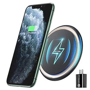 TORRAS Boost Faster Wireless Charger with 18W QC3.0 USB-C Qi Certified ...