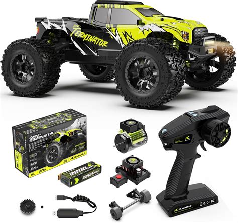 Amazon.com: AMORIL 1/10 RTR Brushless Fast RC Cars for Adults,Max 50mph ...