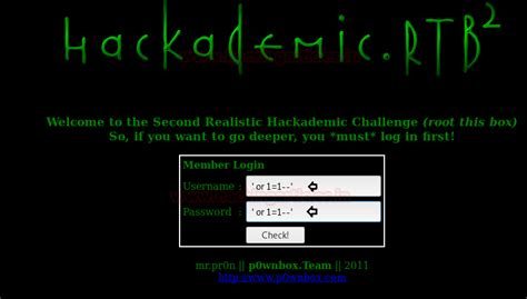 Hack the Hackademic-RTB2 (Boot2Root) - Hacking Articles