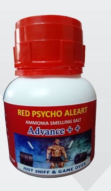 ULTRA POWER Red Psycho Alert Ammonia smelling salt for athletes ...