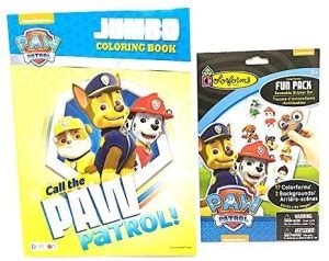 Generic Paw Patrol Jumbo Coloring Book with Mazes, Word Search, Puzzles ...