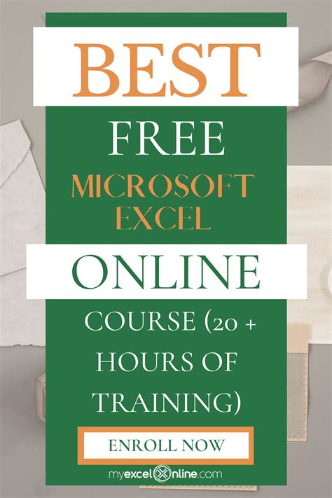 Free Online Excel Course 的图像结果