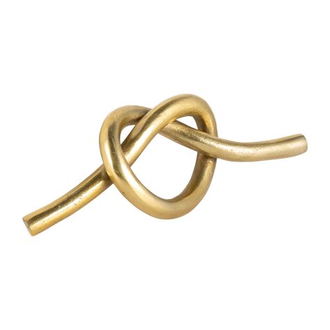 Mercer41 Metal Knot Sculpture - 12" x 5" x 3" & Reviews | Wayfair