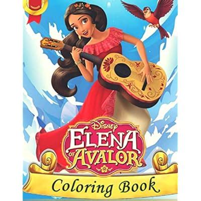 Elena of Avalor Coloring Book: 100 Pages, Perfect | Ubuy India