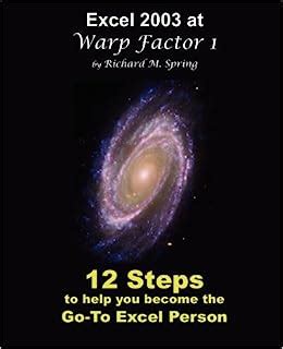 Buy Excel 2003 at Warp Factor 1 Book Online at Low Prices in India ...
