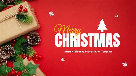 Xmas - Merry Christmas Keynote Template, Presentation Templates ...