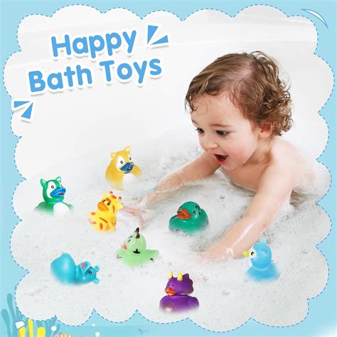 ANGGIKO 24 Pack Color Changing No Hole Rubber Ducks, Color India | Ubuy