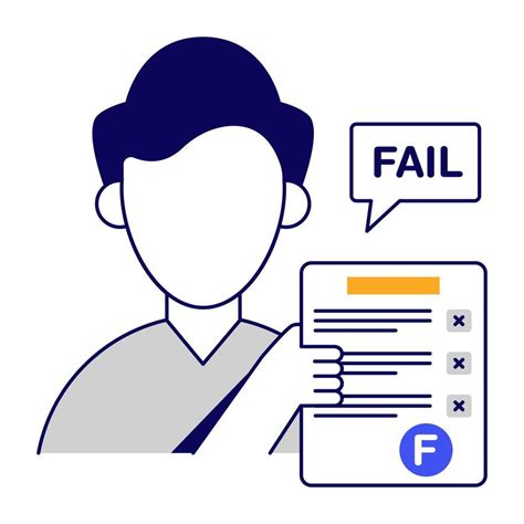 Image result for Fail Exam Result Icon