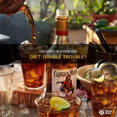 Calories In A Rum And Diet: Double Trouble? | ShunKeto