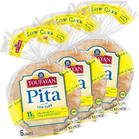 Amazon.com: Papa Pita Greek Pita Flat Bread White 12 ct (33.6 oz total ...