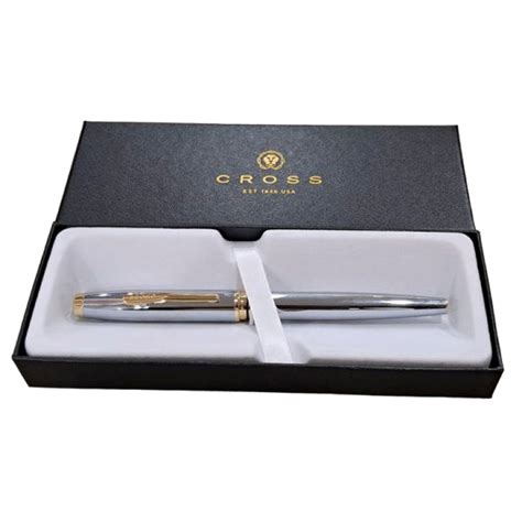 Cross Coventry Polished Chrome GT Roller Ball Pen AT0665-2