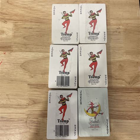Lot Of 5 Vintage Decks of Trump Playing Cards And One Stardust SEALED | eBay
