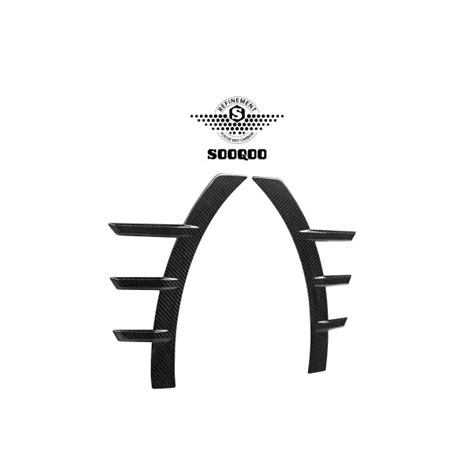 For BMW G87 Carbon Fiber Front Side Spats M Performance Dry Carbon Part ...