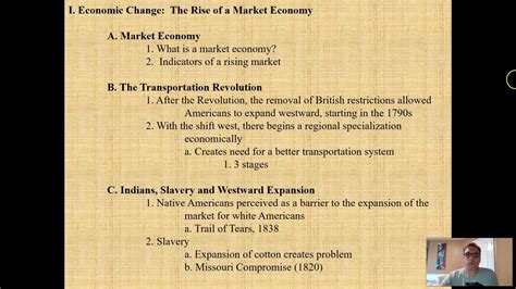 The Market Revolution