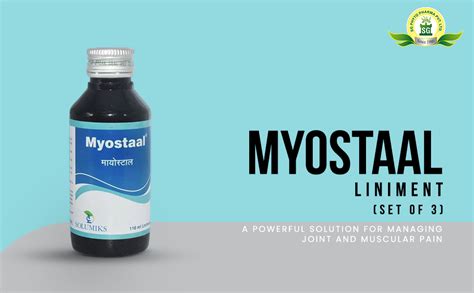 HERBAL MYOSTAAL LINIMENT 110ML_ SET OF 3 : Amazon.in: Pet Supplies