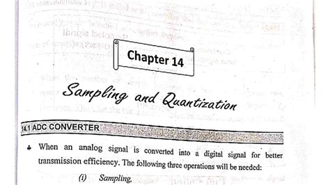 Sampling and Quantization in Analog Communications (UNIT-V) - Studocu