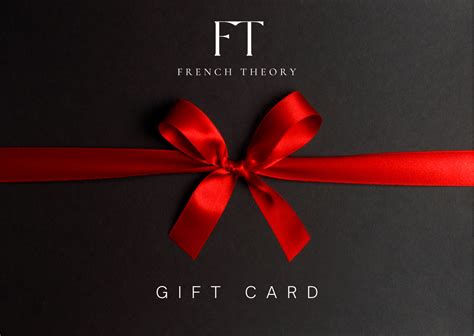 French Theory Gift Card - Give the Perfect Present