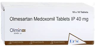 Olmin 40 Tablet 10: Uses, Side Effects, Price & Substitutes
